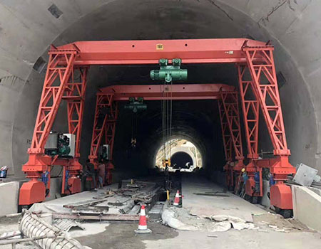绍兴隧道专用门式起重机