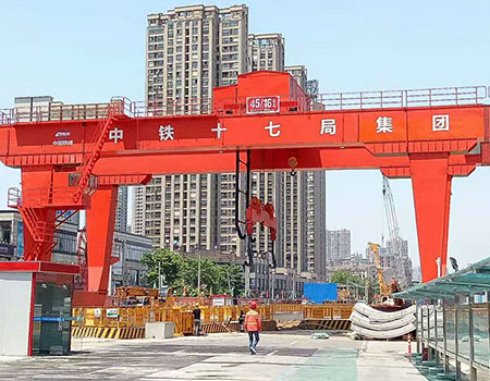 绍兴地铁出渣门机